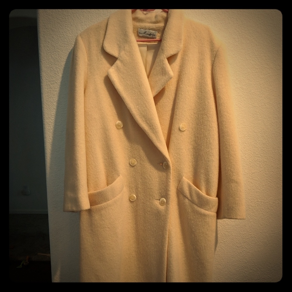 Women's size 12 vintage lined coat